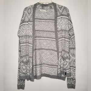 ABERCROMBIE AND FITCH- Gray Knit Cardigan- Women's- Size XS/S